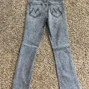 MOTHER Gray Straight Leg Women's Jeans